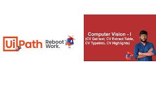 UiPath Tutorial | Computer Vision in UiPath (Part -  I)