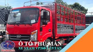 Veam VT260, Veam VT260-1, Xe Veam VT260, Xe tải Veam 1T9 thùng 6,2m động cơ isuzu