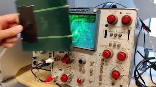 Electronics mystery: hidden music in oscilloscope light