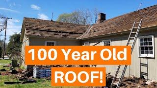 Time lapse of a 100-Year-Old Roof Replacement