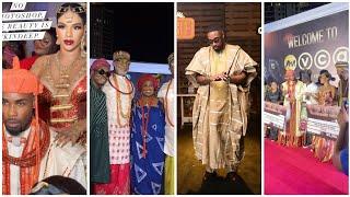 #AMVCA :RMD,Alex Ekubo,Sheggz,Yemi Cregx present as Venita & Neo win best dressed at Cultural Night.