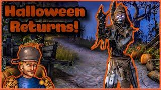 ESO Next Event Witches Festival, Spooky Rewards, double xp, good farms and more