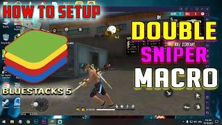 How to Setup Free Fire Double Sniper Macro In Bluestacks 5