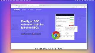 Detailed SEO Extension for Chrome & Firefox (100% free)