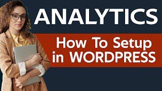 How to setup google analytics tracking ID in wordpress