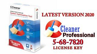 CCleaner Professional Latest Version  (5-68-7820) Download free + License Key 2020