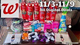 Walgreens haul || spend $40 earn $8wc digital booster || 90% off Halloween clearance || 11/3-11/9