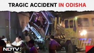 Odisha Bus Accident | 5 Dead, Many Injured After Kolkata-Bound Bus Falls From Bridge In Odisha