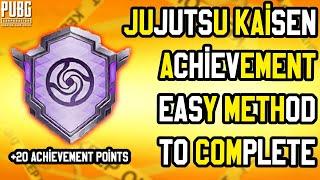 How To Complete "Jujutsu Kaisen" Achievement in PUBG And BGMI | New Achievement in PUBG/BGMI