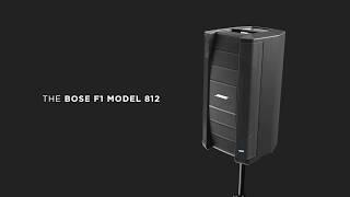 Bose F1 Model 812: Your Sound Stands Alone