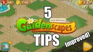 5 Tips to Pass Gardenscapes levels!