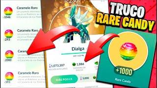 TRUCAZO | Consigue 1000 CARAMELOS RAROS EN UN DÍA en POKEMON GO 2024 | METODO SIN ROOT y SIN BAN