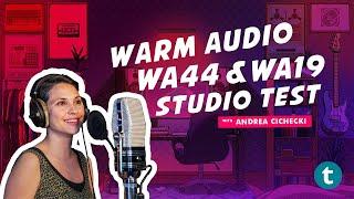 Warm Audio WA-44 & WA-19 Studio Review | Sonic Kitchen | Andrea Cichecki | Thomann