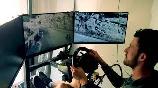 Simulator 3DOF DIY Dirt Rally with Raphael Astier #7