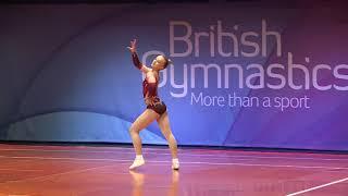 Lola Lawrence -GOLD - G1 FIG Women - Aerobic British Champs 2019