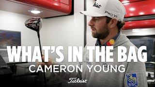 What’s in Cameron Young’s Titleist Bag at the Masters