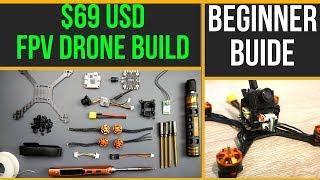 Beginner Guide // How To Build Budget Micro FPV Drone kit 2019 - Eachine Tyro69