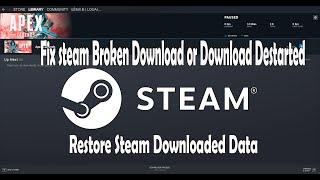 How To Restore Steam Download When Download Restarts!