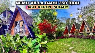 CHEAP VILLA ON THE PEAK OF BOGOR FOR ONLY 350 THOUSANDS | New De Wind Villas Glamping