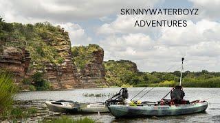 SKINNY WATER Kayak FISHING REMOTE TEXAS RIVER