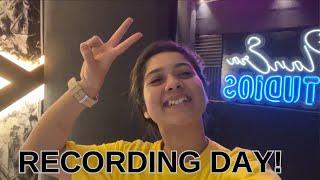 Durga Pujor Gaan - Recording Day At The Studio  |Simran Ferwani Vlogs