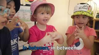 Sing along to "Top and Bottom" - hand washing song for under 5s