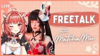 [DONOTHON #71] FREETALK : COSPLAY SAMA SI CANTIK MATCHA MEI   vtuber indonesia #mediashareon