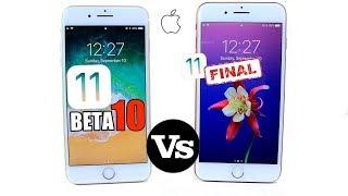 iOS 11 Final Version Vs BETA 10 | New Features & Changes