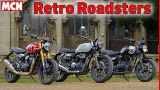 NEW Honda GB350S takes on Triumph Speed 400 & Royal Enfield HNTR 350 | MCN Group Test