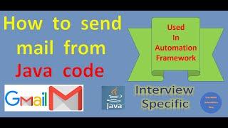 Java Code to send Email from Gmail account | Pradeep Nailwal