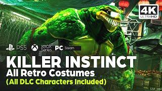KILLER INSTINCT - All Retro Costumes (All DLC Characters Included) XBOX SERIES X 4K UHD
