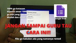 CARA MELIHAT SOAL DAN JAWABAN DIGOOGLE FROM AMAN 100%, MUDAH, DAN CEPAT || TERBARU 2020!!