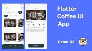 Coffee App UI in Flutter | Demo-02