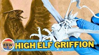 Building a High Elf Griffon for The Old World