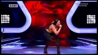 The Voice of Greece 4 - Blind Audition - BURN - Andry Lagiou