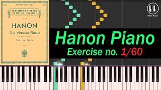 Hanon Piano Exercise no.1/60 | Philic Piano