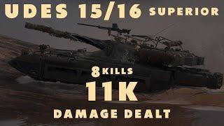 Udes 15/16 - Superior - World of Tanks (Full Battle)