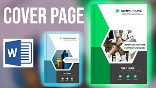 Report Cover Page Design - How To Make A Cover Page On Word