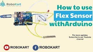 How to use Flex sensor with arduino