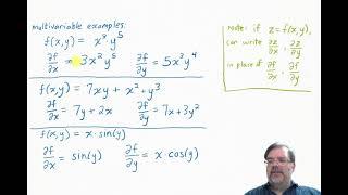 Partial Derivatives