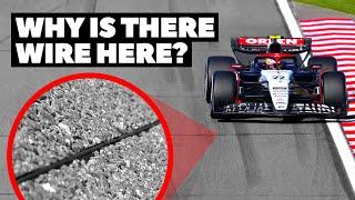 Why F1 Install Wires In Race Tracks