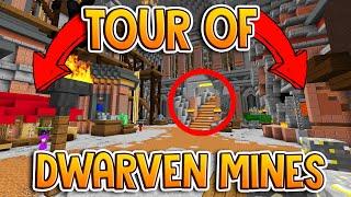 HYPIXEL SKYBLOCK | TOUR OF DWARVEN MINES! *ALL LOCATIONS*