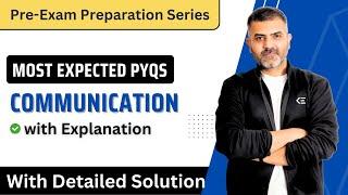 Communication | Most Expected PYQs in Jan-2025 UGC-NET Exam