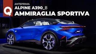 La FASTBACK elettrica a tre motori espande la gamma Alpine | ALPINE A390_B