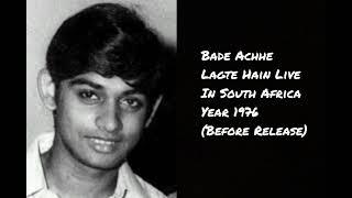 Bade Achhe Lagte Hai Amit Kumar Live In South Africa 1976 | Before Release | Tour With Kishore Kumar