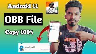 obb file not file android 11 | Pubg obb file not paste | Pubg obb file copy problem | pubg obb error