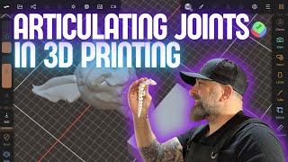 How to Create Articulating Joints in Flexible 3D Printed Toys!