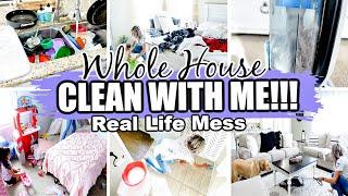 *REALISTIC* WHOLE HOUSE CLEAN WITH ME | EXTREME CLEANING MOTIVATION 2021| CLEANING ROUTINE