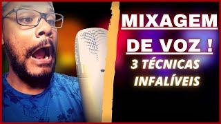 MIXAGEM DE VOZ NO REAPER - 3 Técnicas gringas INFALÍVEIS na hora de encaixar a Voz na mixagem !!