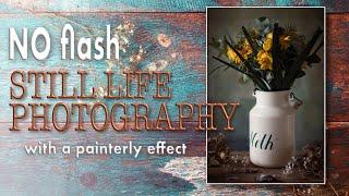 Still life photography - natural light